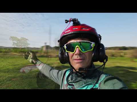 Voo de Paramotor na Fazenda Facão