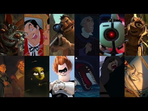 Defeats of my Favorite Animated Movie Villains 3