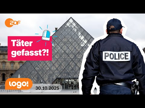 After break-in at the Louvre: Police arrest perpetrators | logo! news from October 30, 2025