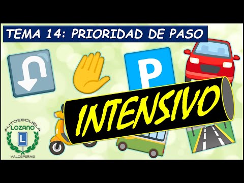 INTENSIVE PERMIT B - TOPIC 14 PRIORITY OF WAY