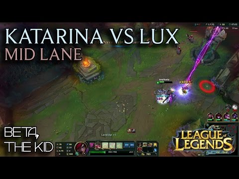 League of Legends (Preseason 7) - Katarina vs. Lux (Mid)