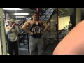 Massive Teen Bodybuilder Gym Posing/Flexing Pumped