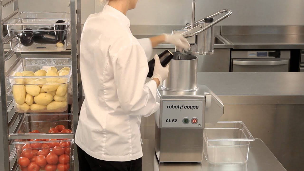 Vídeo: Robot-Coupe CL52 Veg Prep Machine