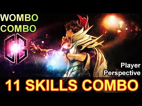 Miracle- Invoker - Dota 2 TI6 OG vs TNC: 11 Skills Combo