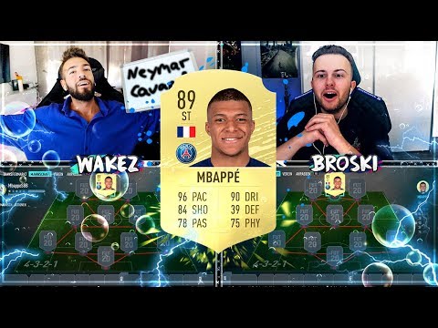 FIFA 20: MBAPPE Squad Builder Battle 🔥🔥 Gamerbrother vs Wakez !! Video