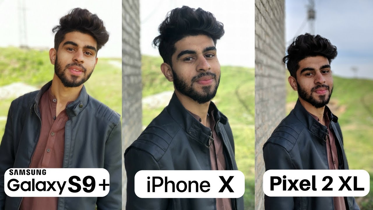 Samsung Galaxy S9+ Vs iPhone X Vs Google Pixel 2 XL Camera Test | Portrait Mode Test | Camera Review