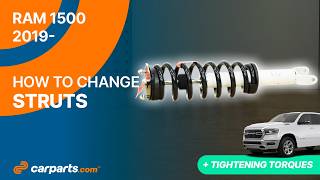 How to replace the Struts 2019 - 2025 RAM 1500 🚗
