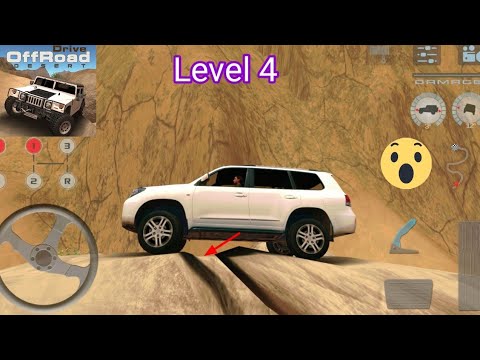 Offroad Drive Desert [Level 4] - Android Gameplay |😱Offroad drive desert | Offroad games #offroad