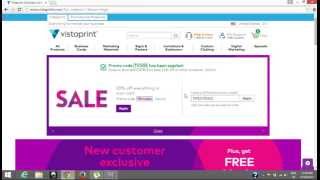 vistaprint new customer promo code