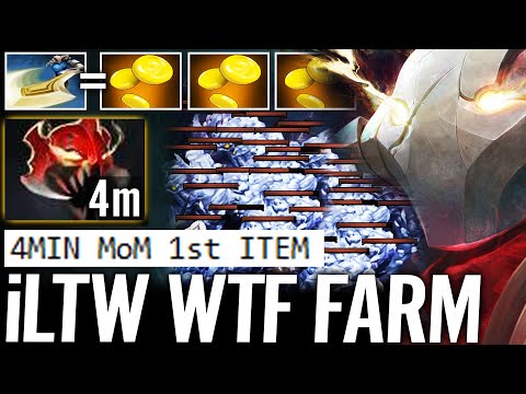 🔥 4 MIN MoM - iLTW WTF Biggest Stack Fast Farm SVEN 100% Crazy Nigma Carry Core Dota 2 Pro Guide