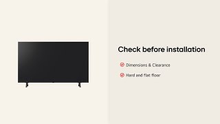 LG NanoCell TV : Installation Guide – NanoCell80 50