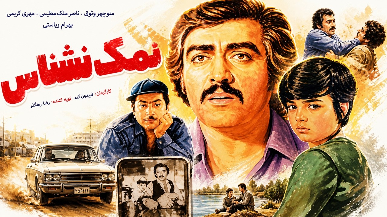 نمک نشناس |بدون سانسور و رنگی - منوچهر وثوقی