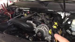 How to Test and Replace an alternator on a CHEVY/GMC Truck or SUV