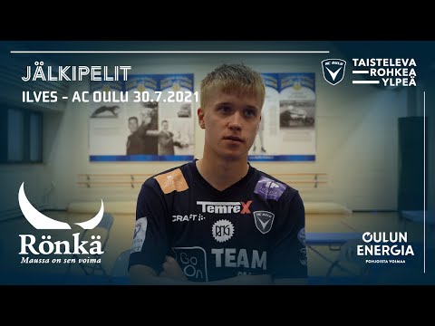 ACOTV: Rönkä jälkipelit Ilves - AC Oulu 30.7.2021 (Veikkausliiga)