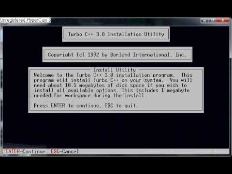 comment installer turbo c