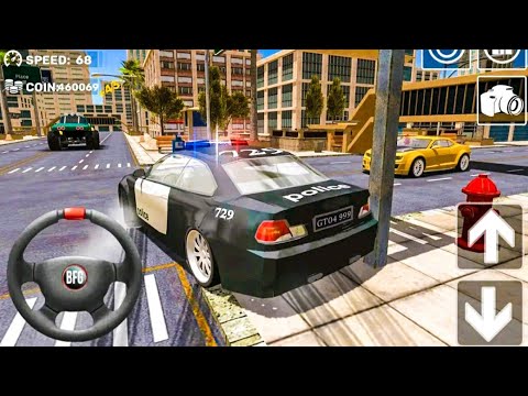 Police Car Stunt Simulation 3D - Android Gameplay FHD