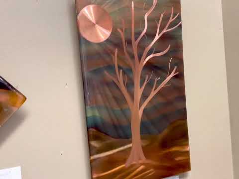 Steve and Calisse Browne “Painted Copper” at the Blue Moose Art Gallery in Fort Collins, CO
