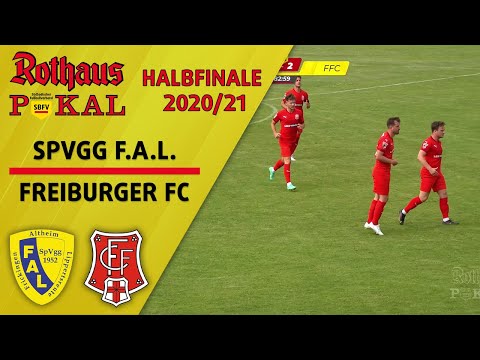 HIGHLIGHTS SpVgg F.A.L. - Freiburger FC (Halbfinale im SBFV-Rothaus-Pokal 2020/21)