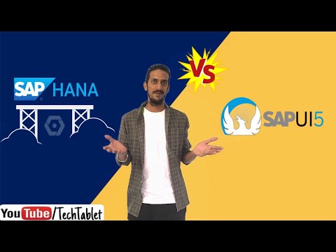 SAP HANA Vs SAP Ui5 Fiori - Developer/Functional Role - Technically Explained