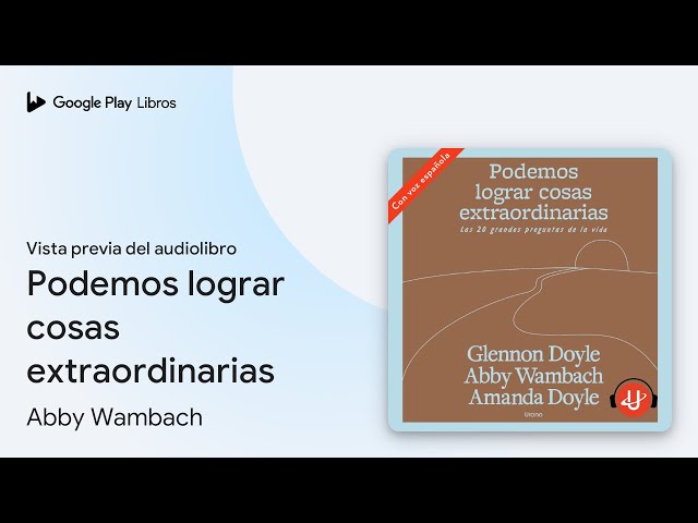 Vídeo relacionado con Podemos lograr cosas extraordinarias (Crecimiento personal)