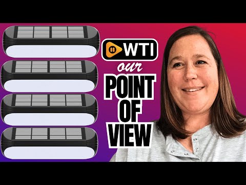Solar Outdoor Lights for Deck 4 Pack - WTI product video review