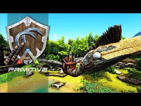 ARK PRIMITIVE T2 EP31 - Domamos Quetzal, Gallimimus E Paracetamol Tudo Junto!