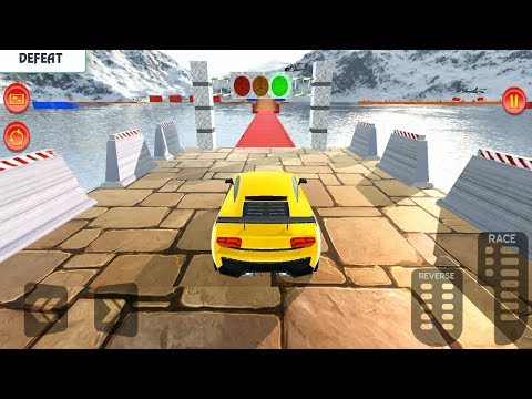 Crazy Car Driving Simulator - Impossible Stunt Sky Tracks #2 - Android Gameplay