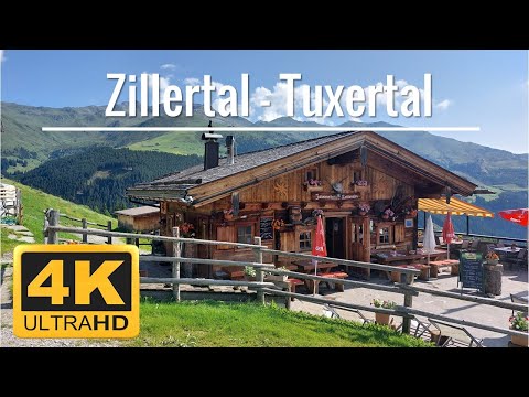 Zillertal - Tuxertal - Wanderung vom Penkenjoch nach Vorderlanersbach u. von d. Eggalm zur Lattenalm