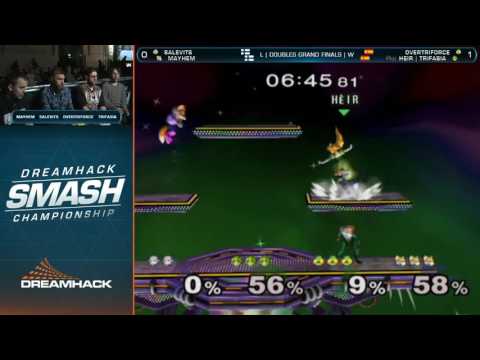 Smash - Salevits & Mayhem vs. Overtriforce & Trifasia - Doubles Grand-final - DreamHack Winter 2016