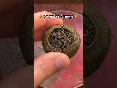 Enjoy your tea oranges!!! #tea #orange #xiaoqinggan #jessesteahouse #gongfutea #chinese #asian #puer