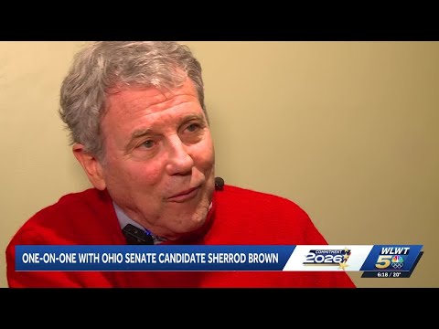 Ohio Senate candidate Sherrod Brown discusses campaign, return to politics