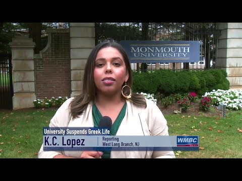 NJ Monmouth University Frats Suspended