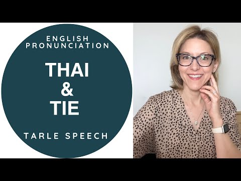 學習給 "THAI "和 "TIE "發音--美式英語同音字發音#learnenglishing (Learn to Pronounce THAI & TIE - American English Homophone Pronunciation #learnenglish)