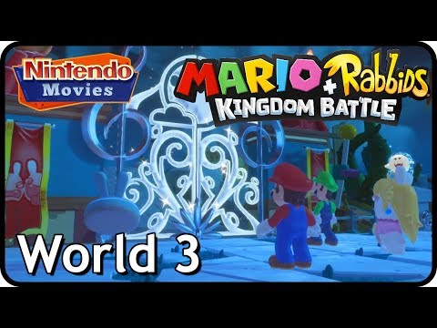 Mario + Rabbids Kingdom Battle - World 3 Spooky Trails (All Collectibles, 100% Walkthrough)