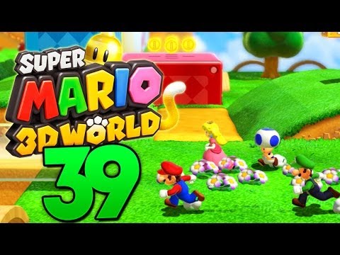 Lets Play Super Mario 3D World [Blind/100%] - Part 39 - Mario aus Vogelperspektive!