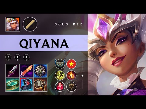 Qiyana Mid vs LeBlanc - VN Challenger Patch 25.22