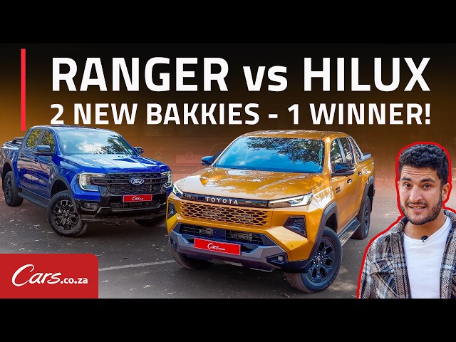 The R1m bakkie decision: New Toyota Hilux vs updated Ford Ranger