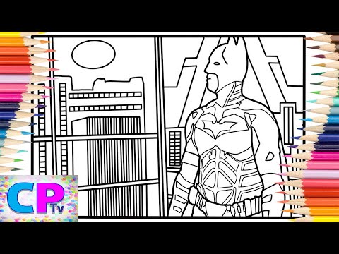 Batman Coloring Pages/Batman in the City at Night/Diviners - Escape (feat. Rossy) [NCS Release]
