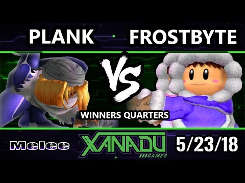 S@X 251 SSBM - Plank (Sheik) Vs. Frostbyte (Ice Climbers) - Smash Melee Winners Quarters