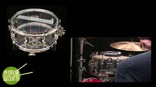 Video thumbnail for PDP Chad Smith Signature 6" x 14" Acrylic Snare by Boston Drum Center