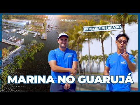 A PRIMEIRA MARINA DO BRASIL, MARINA GUARARÚ, NO GUARUJÁ! | Guia do Capitão Marinas | Bombarco