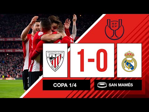 HIGHLIGHTS I Athletic Club 1-0 Real Madrid CF I Copa 1/4 I LABURPENA I RESUMEN