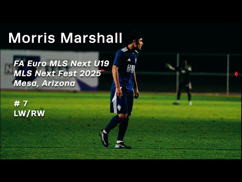 Morris Marshall: 2025 MLS Next FEST highlights