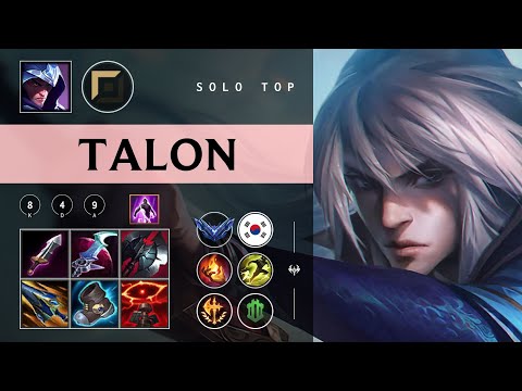 Talon Top vs Renekton - KR Diamond Patch 26.02