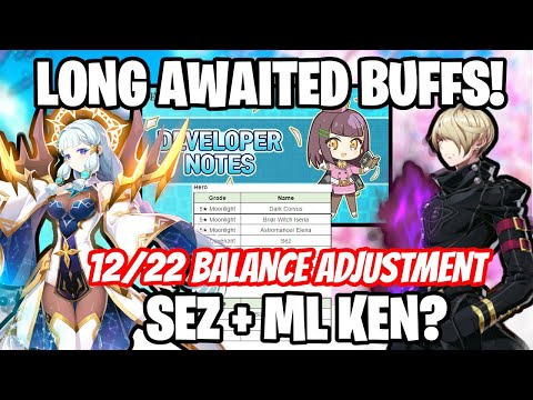 HUGE BALANCE CHANGES? - 12.22 Balance Adjustment Update - Epic Seven