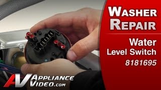 Whirlpool Washer Repair - Does Not Fill With Water - Water Level Switch