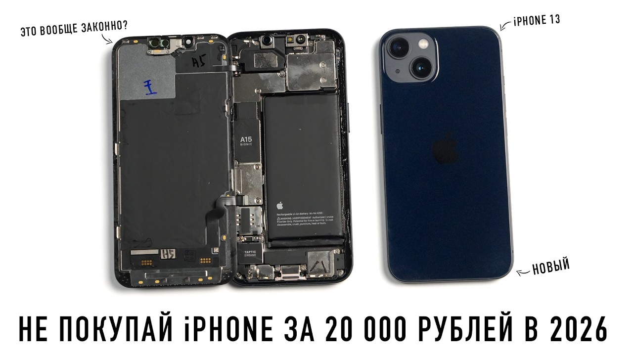 НЕ ПОКУПАЙ iPHONE ЗА 20 000 РУБЛЕЙ В 2026