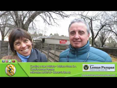 11-09 -19 - Carolina y Juan Wallace - Wallace Hnos. S.A. - Cabaña Lomas Pampas - Olavarría