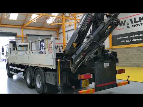 New In Stocklist For Sale: DAF CF75 6X2 26 TONNE BRICK/GRAB – 2008 – YJ08 HNK