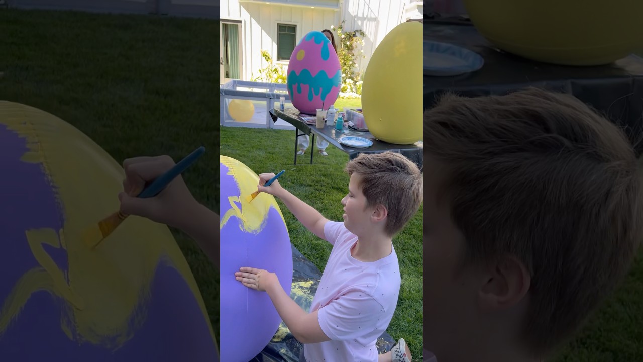 Giant Easter Egg DIY